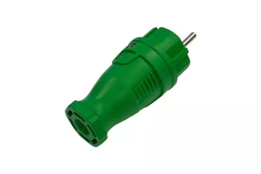 Удлинитель силовой iTOK i-CONNECT-COLOR-SUR-KG-215-1-44-20-GREEN тип SUR серии iCONNECT COLOR на рамке без земли КГтп-ХЛ 2х1,5 мм 1 гнездо IP44 ГОСТ ц