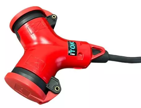 Удлинитель силовой iTOK i-CONNECT-PRO-SU-PVS-315-2-44-3 тип SU серии iCONNECT PRO с заземлением ПВС 3х1,5 мм 2 гнезда IP44 ГОСТ 3 м