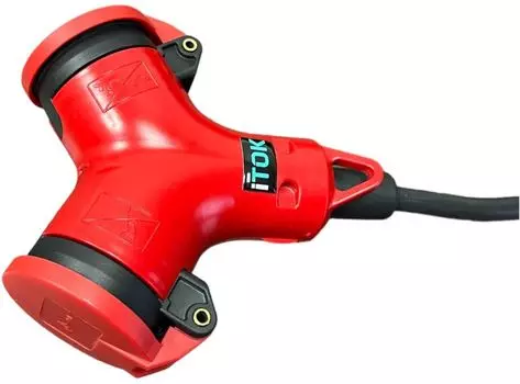 Удлинитель силовой iTOK i-CONNECT-PRO-SU-PVS-325-2-44-5 тип SU серии iCONNECT PRO с заземлением ПВС 3х2,5 мм 2 гнездa IP44 ГОСТ 5 м