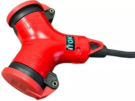 Удлинитель силовой iTOK i-CONNECT-PRO-SUR-PVS-315-2-44-40 тип SUR серии iCONNECT PRO на рамке с заземлением ПВС 3х1,5 мм 2 гнезда IP44 ГОСТ 40 м