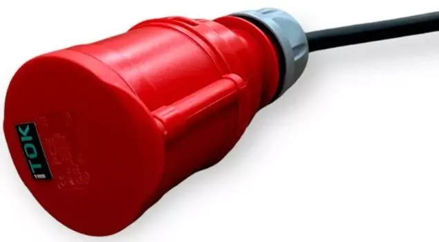 Удлинитель силовой iTOK i-CONNECT-PRO-SUS-KG-325-VR-380-5-44-30 тип SUS серии iCONNECT PRO промышленный трехфазный КГтп-ХЛ 5х2,5 мм 16А 380В 3P+N+E IP