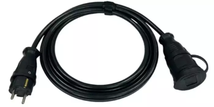 Удлинитель силовой iTOK i-CONNECT-SU-KG-215-1-44-50 тип SU серии iCONNECT без земли КГтп-ХЛ 2х1,5 мм 1 гнездо IP44 ГОСТ 50 м