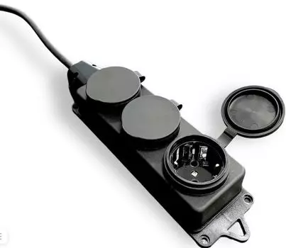 Удлинитель силовой iTOK i-CONNECT-SUR-KG-315-3-44-20 тип SUR серии iCONNECT на рамке с заземлением КГтп-ХЛ 3х1,5 мм 3 гнезда IP44 ГОСТ 20 м