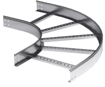 Угол гориз. 90° DKC LC1330KHDZ 100х300 мм, R300 мм, горячеоцинкованный, в комплекте с крепёжными элементами, необходимыми для монтажа, "L5 Combitech"