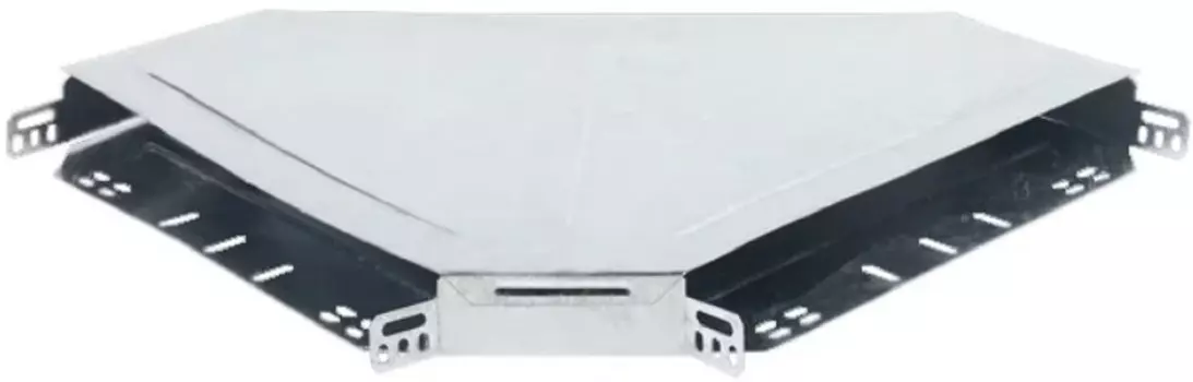 Угол IEK CLP2P-050-100 на 90 гр горизонтальный с крышкой 100х50