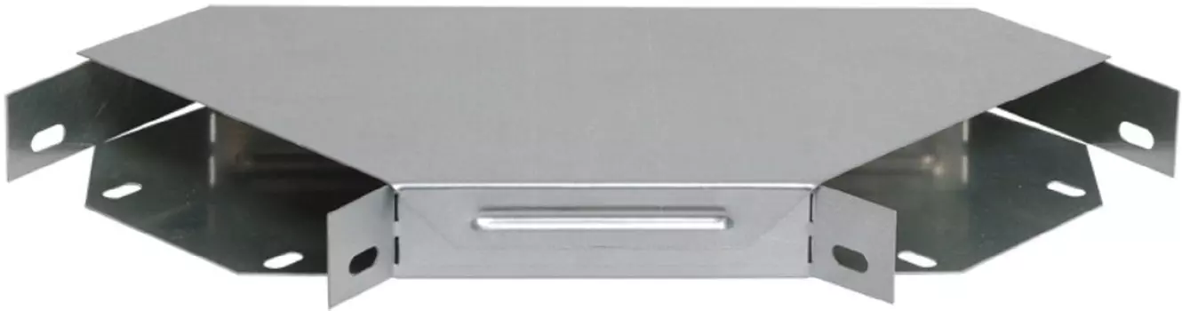 Угол IEK CLP2P-050-300 на 90 гр горизонтальный с крышкой 50х300