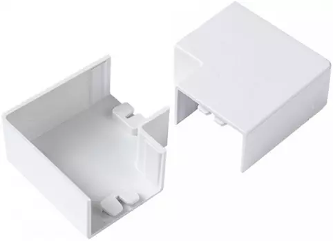 Угол плоский Промрукав PR08.2845 белый 40х25 (4 шт)