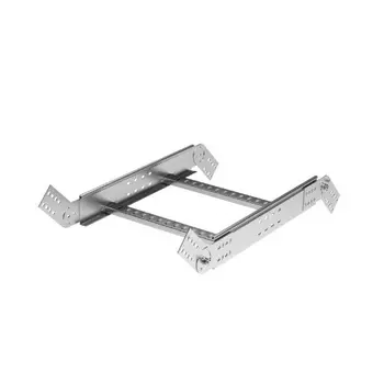 Угол верт. шарнирный DKC LE5002K 50х200, универсальный, сталь, оцинкованная по методу Сендзимира, в комплекте с метизами и пластинами PTCE, "L5 Combi