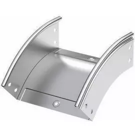 Угол верт. внешний 45° DKC 36846KHDZ CD, (ШхВ) 400х50 мм, сталь, горячеоцинкованная, в комплекте с к