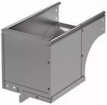 Угол верт. внешний 90°, переходник DKC 37002KHDZ DKC 37002KHDZ осн. 100 мм, сталь, горячеоцинкованная, "S5 Combitech"