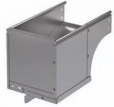 Угол верт. внешний 90°, переходник DKC 37003KHDZ DKC 37003KHDZ осн. 150 мм, сталь, горячеоцинкованная, "S5 Combitech"