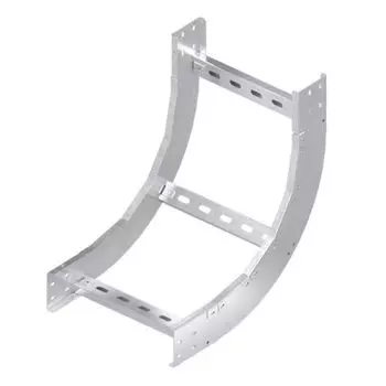 Угол верт. внутренний 90° DKC LH8640KHDZ 80х400 мм, R600 мм, горячеоцинкованный, в комплекте с крепёжными элементами, необходимыми для монтажа, "L5 C