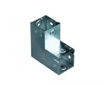 Угол верт. вверх 90°, глухой DKC 39001ZL (ШхВ) 50х50 мм, сталь, цинк-ламель "S5 Combitech"