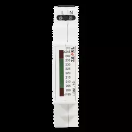 Указатель Zamel LDM-10 уровня напряжения 1Ф 195-245VAC IP20 на DIN рейку