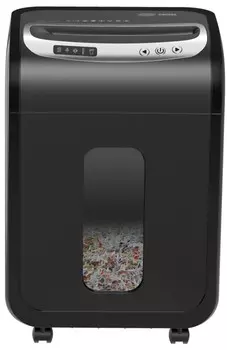 Уничтожитель бумаг Cactus CS-SH-G6 (секр.P-5) фрагменты 16лист. 30лтр. скрепки скобы пл.карты CD черный/серебристый