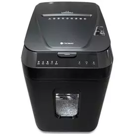 Уничтожитель бумаг ГЕЛЕОС АП 40-4 4 ур-нь секр., фрагмент 3,9х12мм, автоподача 170 лист (70г/м2), пл.карты/скрепки/скобы, 37 литров