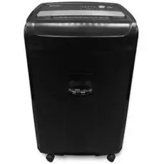 Уничтожитель бумаг ГЕЛЕОС УО36-4 DIN P-4 (4 ур-нь секр.), фрагмент 3,9х30мм, 29-33 л (70г/м2), CD/плкарты, скрепки/скобы, 36 литров