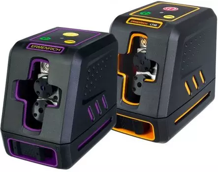 Уровень лазерный Ermenrich 84636 BASE LT40, фиолетовый