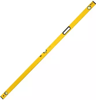 Уровень строительный Deli DL291500 1500мм, алюминиевый сплав, мягкие резиновые заглушки, магнит, измерение под углом 45°