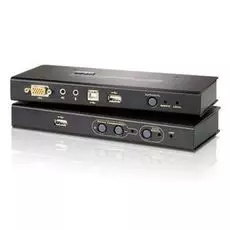 Усилитель Aten CE800B-A7-G SVGA+keyboard/mouse USB+Audio, 250 м, HD-DB15+3xUSB A-тип+2xMini Jack, Female, c KVM-шнуром, БП 220> 5.3V