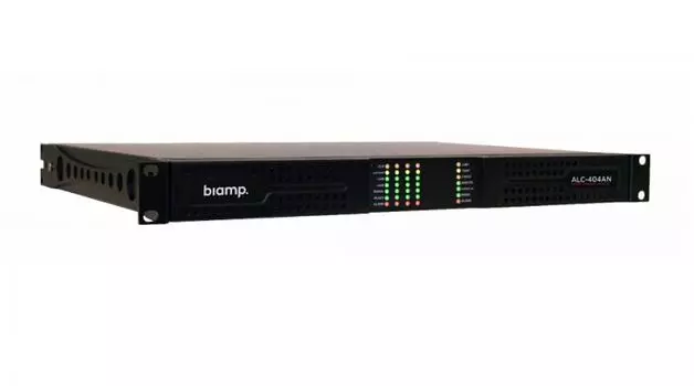 Усилитель BIAMP ALC-404AN 910.0260.900/911.0260.900 4-канальный (DSP): 4 х 400 Вт (2 Ом / 4 Ом / 8 Ом / 100 В); 1хRJ45 (ArmoniaPlus® System Manager);
