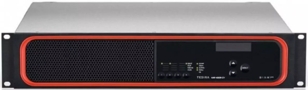 Усилитель BIAMP TesiraAMP-4300RCV 912.0421.900/911.0421.900 4-канальный, цифровой сетевой: 4х300 Вт /100 В. 3хRJ45 (Control/AVB/TSN). Euroblock (Logic