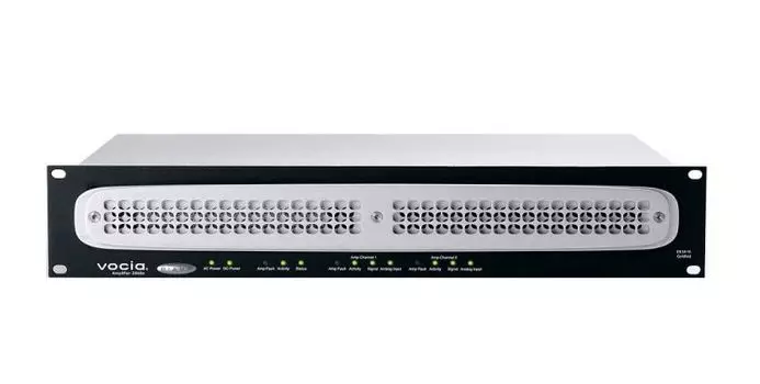 Усилитель BIAMP VOCIAVA-2060E 912.0321.900/911.0321.900 Vocia 60W 2-channel amplifier with local analog inputs and dual(AC and DC) power inputs (EN54-