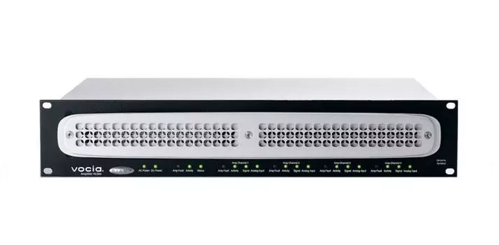Усилитель BIAMP VOCIAVA-4030E 912.0298.900/911.0298.900 Vocia 30W 4-channel amplifier with local analog inputs and dual (AC and DC) power inputs (EN54