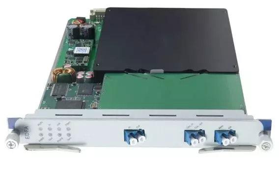 Усилитель линейный QTECH QWM-8000-LA20/25-RB (C-диапазон EDFA, выходная мощность: 20dBm, коэфф.усиления 25db, 40каналов и REFLECTION blue/PASS red фил