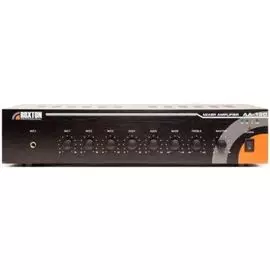 Усилитель Roxton AA-120 трансляционный 120 Вт, 100...16000 Гц; 100В/70В/4-16 Ом, 1+2 микроф./2 лин. входа, 1 лин. выход; ~220В; защита от перегрузки,