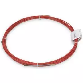 Устройство Cabeus Pull-S-3,5-5m для протяжки кабеля мини УЗК в бухте, 5м (стальной пруток в полиэтиленовой оболочке, диаметр 3,5 мм)