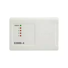 Устройство доступа Болид С2000-4 приемно-контрольный охранно-пожарный, 2 релейных выхода, вход touch memory, внутренний буфер 255 событий, RS-485