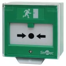 Устройство Smartec ST-ER125D-GN разблокировки двери с восстанавливаемой вставкой, защитная прозрачна