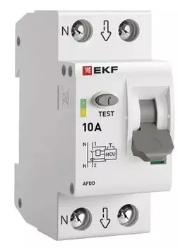 Устройство защиты от дугового пробоя EKF afdd-2-10-pro УЗДП 1P+N 10А PROxima
