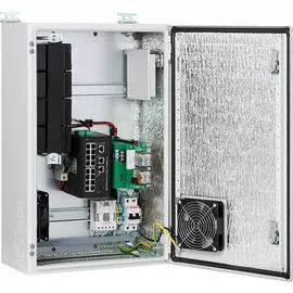 Узел доступа NSGate NSBox-4161HR RX01F36H шкаф NSB-3860H3F1 с нагревателем, с ODF; СБП NR-48VDC-500VA с крепежом для АКБ 7Ah x4; NIS-3500-3426PGE комм