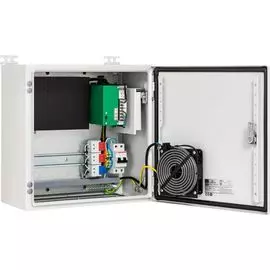 Узел доступа NSGate NSBox-442H PX30F38H шкаф NSB-3838H1F1 с нагревателем, с ODF; ИП 55VDC-360W; NIS-3200-464PSG коммутатор: uplink 2 SFP/1G + 2 TP/1G,