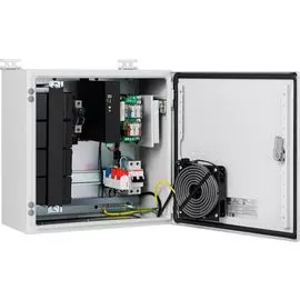 Узел доступа NSGate NSBox-442HR RX30F38H шкаф NSB-3838H1F1 с нагревателем, с ODF; СБП NR-48VDC-360VA с крепежом для АКБ 7Ah x4; NIS-3200-464PSG коммут