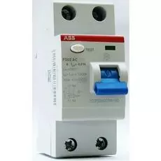 Выключатель дифференциального тока (ВДТ, УЗО) ABB 2CSF202001R0160 F202AC 2Р 16А 10mA (AC)