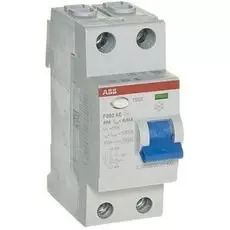 Выключатель дифференциального тока (ВДТ, УЗО) ABB 2CSF202001R1400 F202AC 2P 40A 30mA (AC)