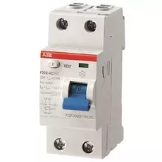 Выключатель дифференциального тока (ВДТ, УЗО) ABB 2CSF202201R2630 2п 63А 100мА тип AS F202