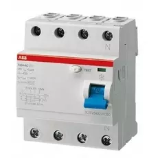 УЗО ABB 2CSF204001R2400 F204AC 4Р 40А 100mA (AC)