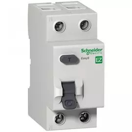 Выключатель дифференциального тока (ВДТ, УЗО) Schneider Electric EZ9R64263 EASY 9 2P 63А 300мА AC