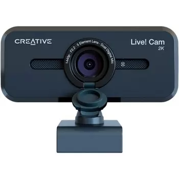Веб-камера Creative Web Live! Cam SYNC V3 73VF090000000 черная 5Mpix (2560x1440) USB2.0 с микрофоном
