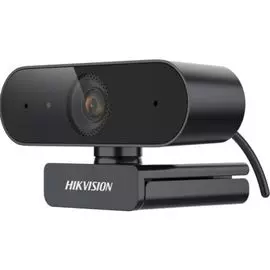 Веб-камера HIKVISION DS-U02 черная, 2Mpix, CMOS, 1920x1080, USB2.0, с микрофоном