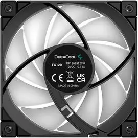 Вентилятор Deepcool FC120 120Ч120Ч25 mm, 500-1800rpm, 61.91CFM, 28dBA, 4-pin PWM Retail