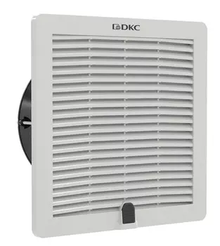 Вентилятор DKC R5RV15115 с фильтром RV 160/190 м3/ч, 115 В, 252x252 мм, IP54, "RAM Klima"