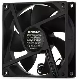 Вентилятор для корпуса Crown CMCF-9225S-920 CM000003103 92mm fan, 800-1800 об/мин, 27 CFM, 22.5 dBA, 3pin+MOLEX