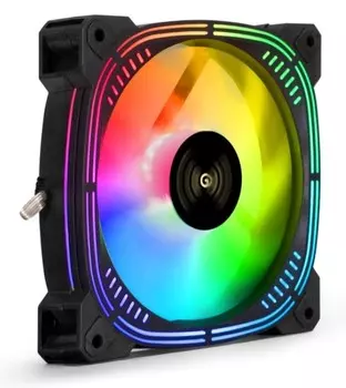 Вентилятор для корпуса Exegate EX12025H3P4PSU-PWM.ARGB EX295970RUS 120x120x25 мм, 1200rpm, 39CFM, 26dBA, 4-pinn PWM