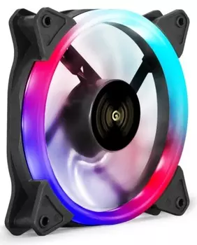 Вентилятор для корпуса Exegate EX12025H6PSR-PWM.ARGB EX295973RUS 120x120x25 мм, 1200rpm, 39CFM, 25-33dBA, 4-pinn PWM