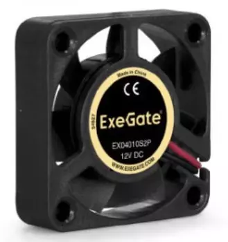 Вентилятор для корпуса Exegate EX294955RUS 40x40x20 мм, 6500rpm, 7CFM, 28dBA, 2-pin